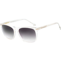 Belstaff MERIDIAN-II-S166 Γυναικεία Γυαλιά Ηλίου Τετράγωνα Κοκάλινα Διαφανή με Μαύρο Φακό