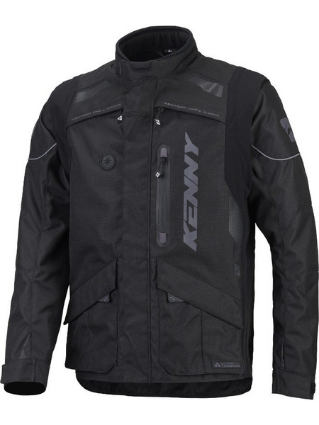 Kenny MX Titanium Black