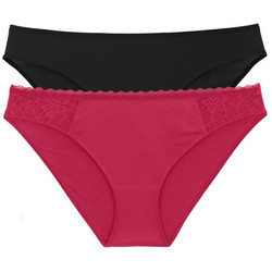 Dorina Γυναικεία Slip με Δαντέλα 2Pack DCBF0017LA052-2X0314
