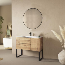 Nextdeco Karla Σετ Έπιπλο Μπάνιου με Νιπτήρα & Καθρέπτη 35846