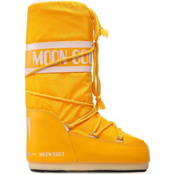 Moon Boot Παιδικά Μποτάκια Χιονιού Κίτρινα Αδιάβροχα 14004400-088