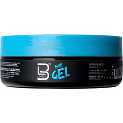 L3VEL3 Barber Super Strong Hair Gel Μαλλιών Ανδρικό για Όγκο & Λάμψη Πολύ Δυνατό Κράτημα 100ml
