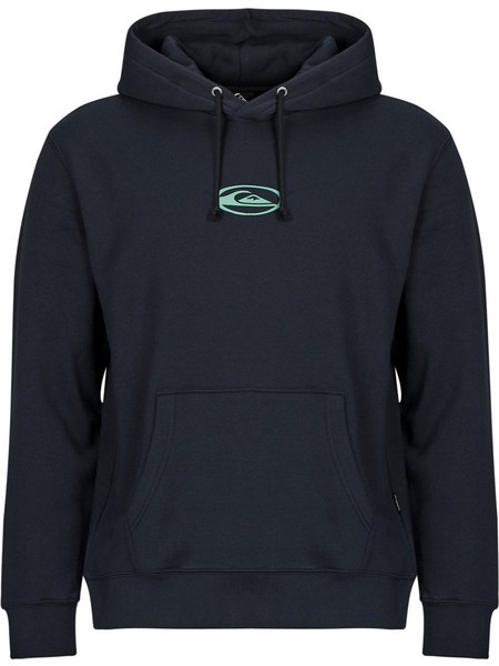 Quiksilver Ανδρικό Φούτερ με Κουκούλα & Τσέπες Μαύρο EQYFT05126-KVJ0