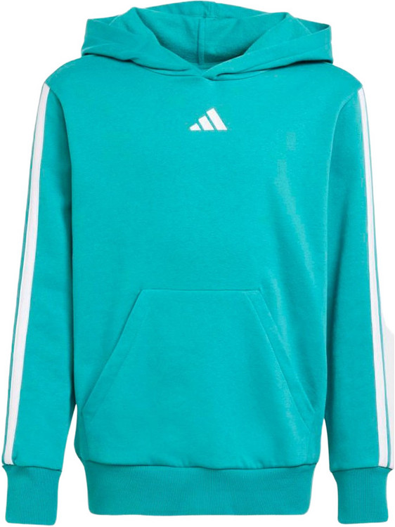 Adidas Παιδικό Φούτερ με Κουκούλα Τιρκουάζ JN2417