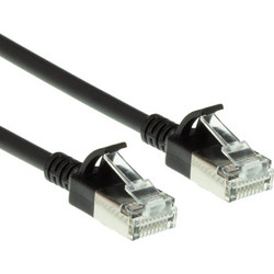 ACT U/FTP Cat.6a Καλώδιο Δικτύου Ethernet 0.5m Black DC7900