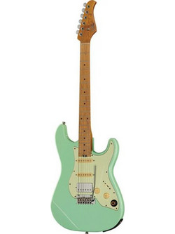 Mooer GTRS Standard 801 Ηλεκτρική Κιθάρα ST Style με Μαγνήτες HSS & Ταστιέρα Maple Surf Green