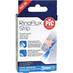 Pic Solution RinoFlux Ρινικές Ταινίες 5.6x1.8cm 10τμχ