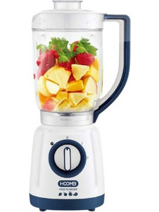 Hoomei HM-6748B Μπλέντερ για Smoothie με Γυάλινη Κανάτα 1.5lt 800W