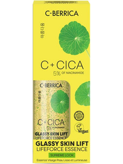 Natura Siberica C+ Cica C-Berrica Glassy Lift Lifeforce Ενυδατικό Serum Προσώπου για Λάμψη με Βιταμίνη C Νιασιναμίδη & Υαλουρονικό 50ml