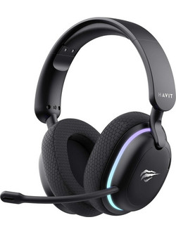 Havit Fuxi-H7 Ασύρματο Gaming Headset Over Ear Black