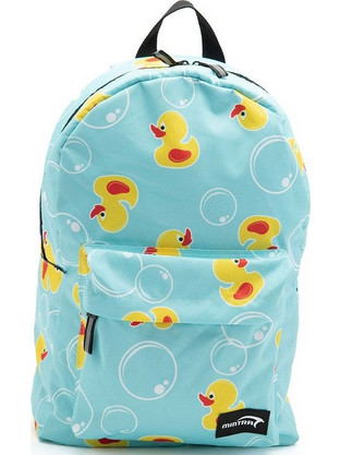 Mintra Daypack Σχολική Τσάντα Πλάτης Γυμνασίου - Λυκείου Γαλάζια 18304