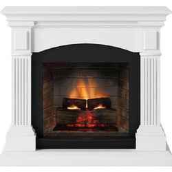 Tagu Magna PowerFlame 2 WH Επιδαπέδιο Ηλεκτρικό Τζάκι 1400W Μ113.7xΥ102.2xΒ28.2cm