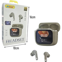 Andowl Ai4 Ακουστικά Bluetooth Grey