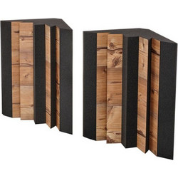 t.akustik Highline CBT1 Γωνιές Ηχοδιάσπασης 37x37cm 2τμχ Silver Spruce