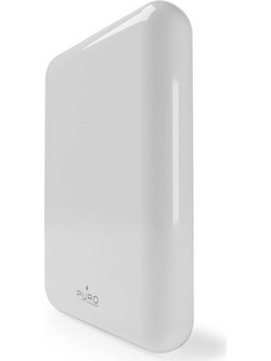 Puro PUFCBB50P4MAGWHI Wireless Magsafe Power Bank 5000mAh 20W με Θύρα USB-C Power Delivery White