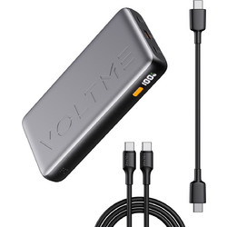 Voltme Hypercore 25K Ultra Power Bank 25000mAh 155W με Θύρα USB-A & 2 Θύρες USB-C Quick Charge 3.0 & Power Delivery Deep Blue