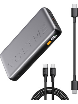 Voltme Hypercore 25K Ultra Power Bank 25000mAh 155W με Θύρα USB-A & 2 Θύρες USB-C Quick Charge 3.0 & Power Delivery Deep Blue