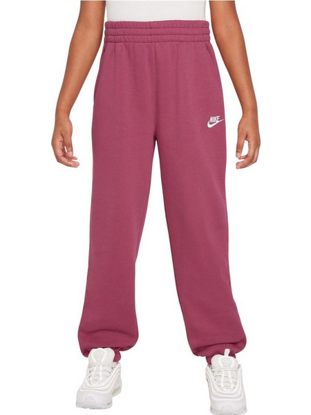 Nike Nsw Club Flc Παιδικό Παντελόνι Φόρμας Φούξια Μωβ FD2933-634