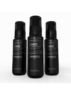 Immortal Chaos Sea Salt Αφρός Μαλλιών για Όγκο Δυνατό Κράτημα 300ml