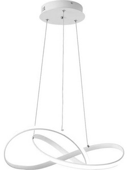 Powertech Κρεμαστό Φωτιστικό Οροφής Μονόφωτο LED με Φυσικό Λευκό Φως Λευκό HLL-0209