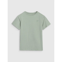 4F Παιδικό T-Shirt Κοντομάνικο Πράσινο Mint 4FJWSS25TTSHM2324-41S