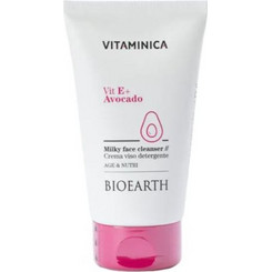 Bioearth Vitaminica Vit E & Avocado Milky Γαλάκτωμα Ντεμακιγιάζ 150ml