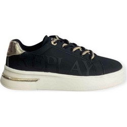 Replay Παιδικά Sneakers Μαύρα Χρυσά JZ460006S-GBZ46