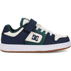 DC Manteca Παιδικά Sneakers Navy Μπλε Πράσινα ADBS300378-412
