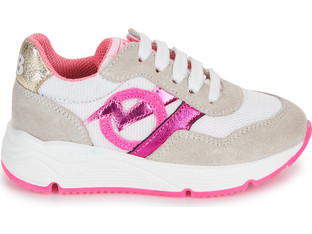 GBB Παιδικά Sneakers Μπεζ Φούξια AL303-27