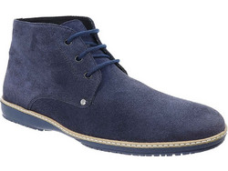 Texter Ανδρικά Μποτάκια Suede Navy Μπλε 8316