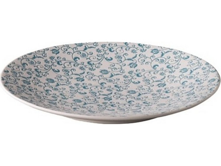 Q Authentic Barcelona Πιάτα Ρηχά Πορσελάνης 21.5cm 6τμχ QU31014
