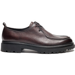 Devergo Ανδρικά Μοκασίνια Boat Shoes Δερμάτινα Καφέ DE25FW1010LEMZ-BRN