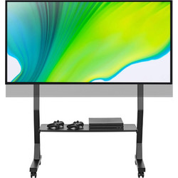 Techly ICA-TR325 Βάση Τηλεόρασης Δαπέδου Περιστρεφόμενη Τροχήλατη 45"-90" έως 60kg