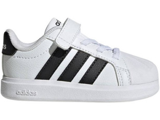 Adidas Streettalk Παιδικά Sneakers Λευκά Μαύρα JQ6145