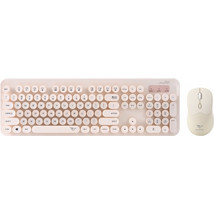 Alcatroz JellyBean A5000 Latte Ασύρματο Σετ Πληκτρολόγιο & Ποντίκι