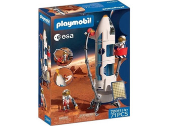 Playmobil Esa Πύραυλος Εξερεύνησης Πλανήτη Άρη για 4+ Ετών 72011