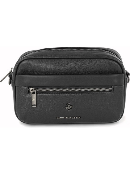 Beverly Hills Polo Club Ανδρική Τσάντα Χειρός Μαύρη BH-8511