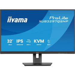 iiyama ProLite XUB3297QSNP-B1 IPS Monitor 32" 2560x1440 QHD 100Hz 1ms