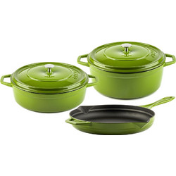 Hosse Kitchen Σετ Μαγειρικά Σκεύη από Ανοξείδωτο Ατσάλι 3τμχ 3800446850269