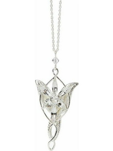 Lord f the Rings Arwen's Evenstar Γυναικείο Κολιέ Ασημί NOB9837