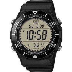 Casio Standard Ψηφιακό Ανδρικό Ρολόι Χρονογράφος με Μαύρο Καουτσούκ Λουράκι AE-1700H-1AVEF