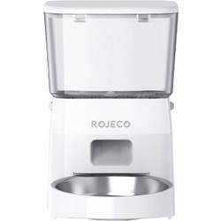 Rojeco RWSQ-12 Wi-Fi Αυτόματη Ανοξείδωτη Ταΐστρα Μπολ με Δοχείο 2lt Λευκή