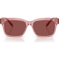 Tory Burch TY7227D 202175 Γυναικεία Γυαλιά Ηλίου Τετράγωνα Κοκάλινα Ροζ με Καφέ Φακό