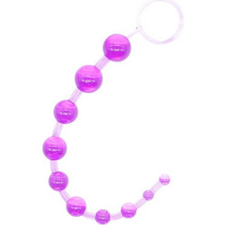 Kinksters Πρωκτικές Μπίλιες 30cm Μωβ