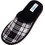 Amaryllis Slippers Χειμερινές Ανδρικές Παντόφλες Μαύρες 53211-3