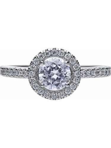 Diamonfire Γυναικείο Δαχτυλίδι Ροζέτα από Ασήμι 925 61151110821