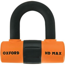 Oxford HD Max Κλειδαριά Δισκόφρενου Μηχανής Πορτοκαλί