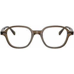 Oliver 5599U 1784 Ανδρικός Σκελετός Γυαλιών Οράσεως Κοκάλινος Καφέ