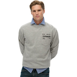 Superdry Ανδρικό Αθλητικό Φούτερ Γκρι M2014294A-ZUC