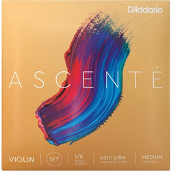 D'Addario Ascente A310 Σετ 4 Χορδές Βιολιού Medium Tension 1/8
